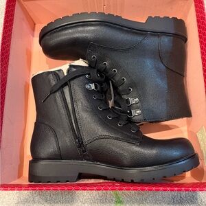 Kelly & Katie Black Lace Up Boots size 7
